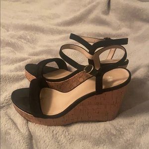 H&m sandal wedge heels